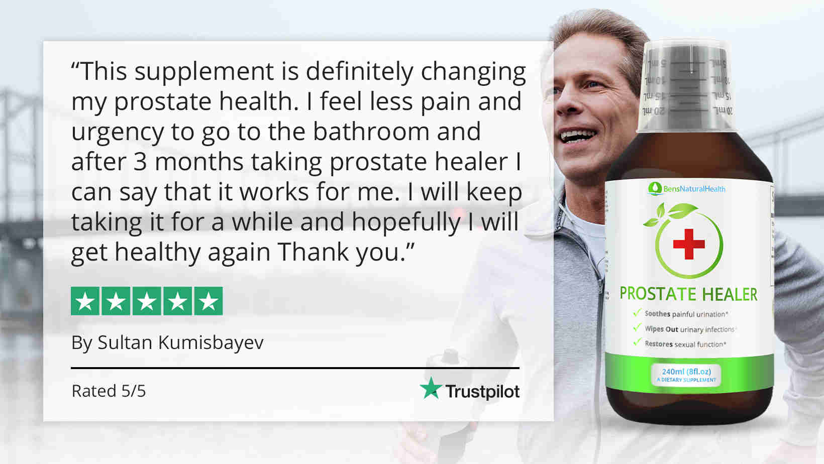 Ben's Natural Health Prostate Healer Reviews