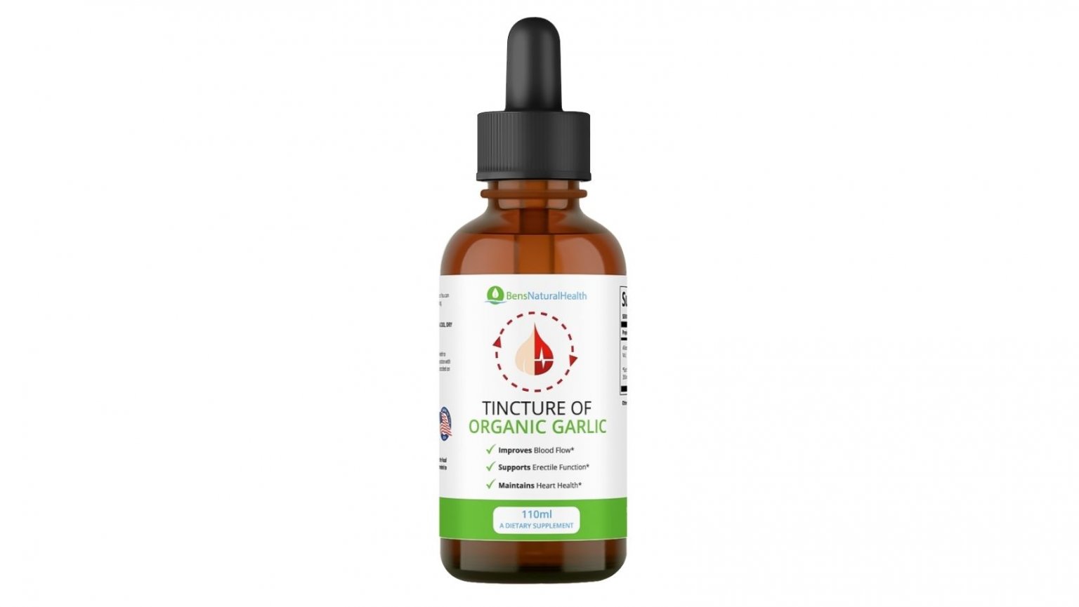 Garlic Supplement Ben's Organic Garlic Extract Tincture