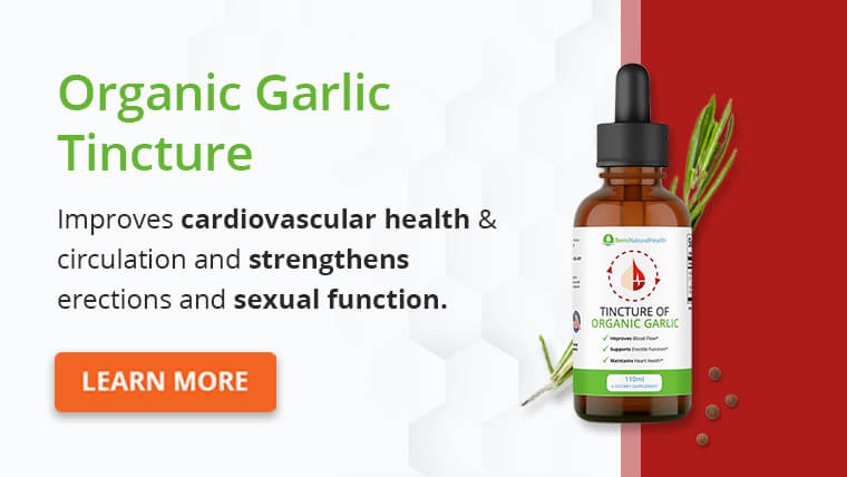 organic garlic supplement
