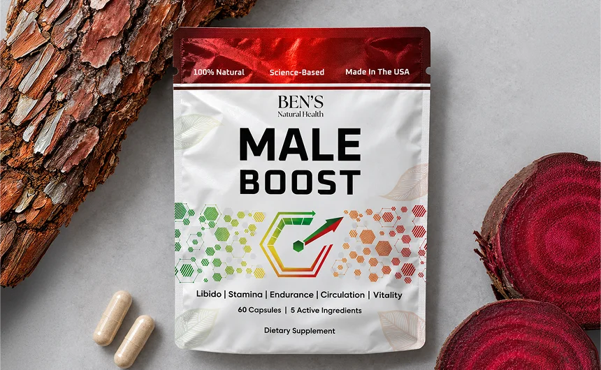 Sexual Health Program - what's included: Male Boost