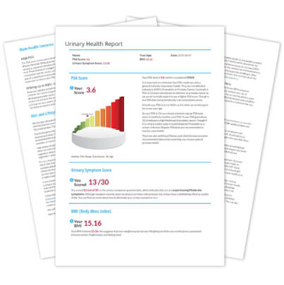 Prostate Helath Report