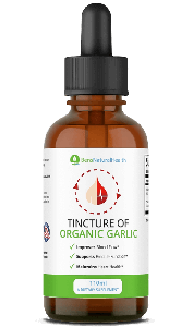 tincture of organic garlic - garlic supplement